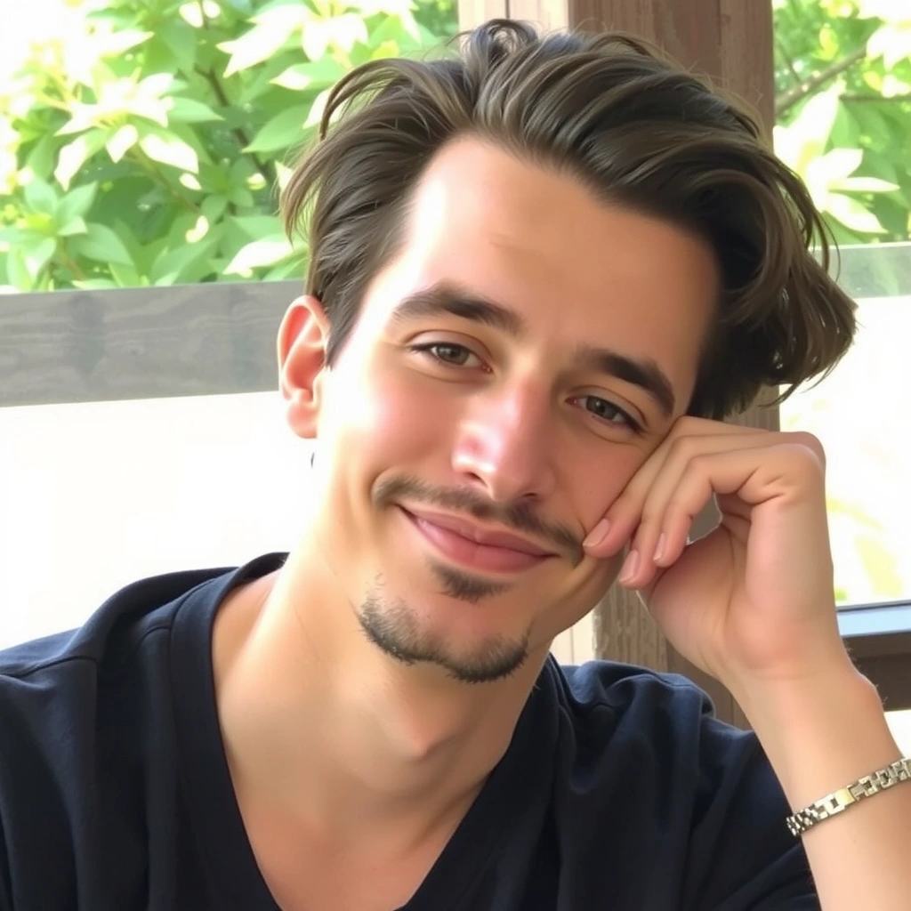 Profile picture of a content male user.